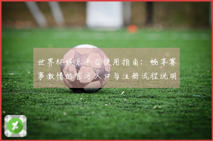 世界杯娱乐平台使用指南：畅享赛事激情的官方入口与注册流程说明