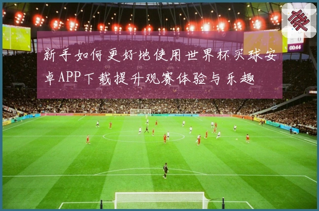 新手如何更好地使用世界杯买球安卓APP下载提升观赛体验与乐趣
